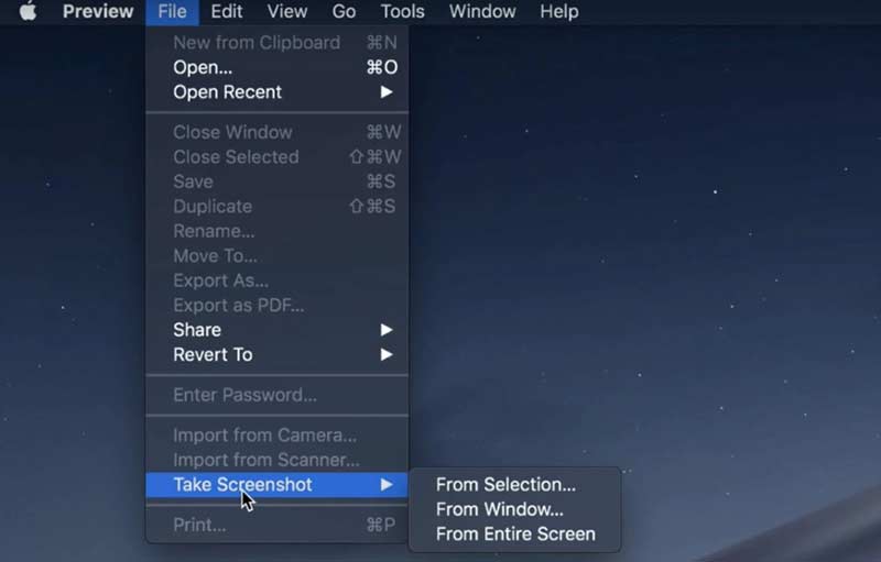 スクリーンショットを保存