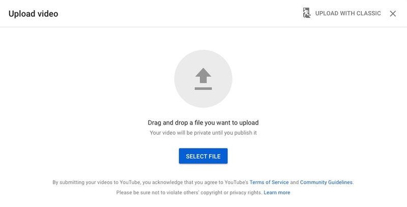 DVDをYouTubeにアップロード