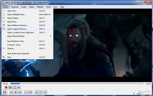 VLC メディアプレーヤー 