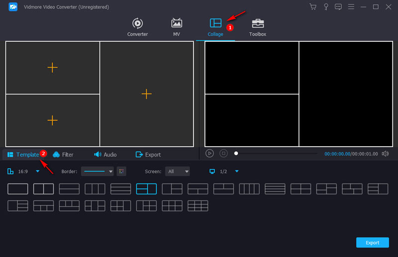 Select Layout（レイアウトを選択）