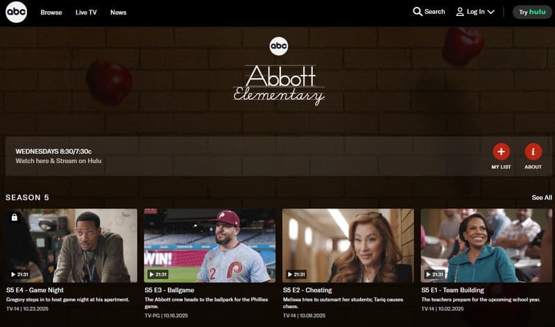 ABCで『アボット エレメンタリー』を観る