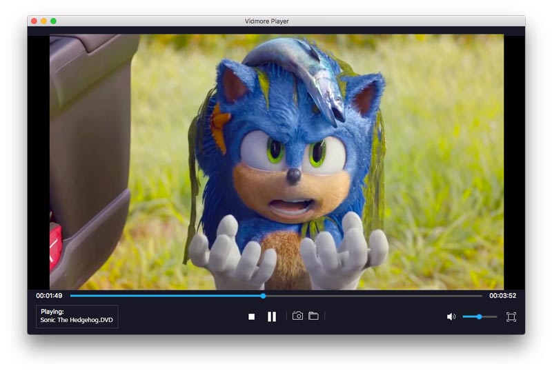 MacでDVD映画を再生