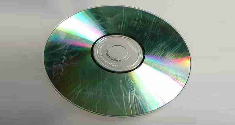 DVD の傷