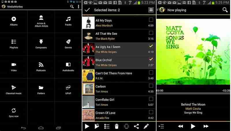 MediaMonkeyのスクリーンショット