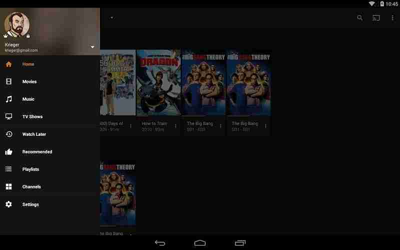 Plex スクリーンショット