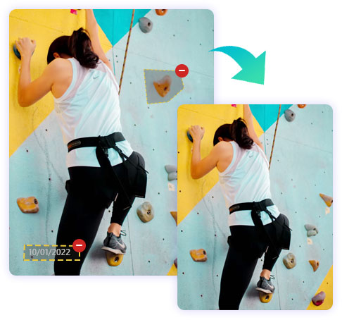 複数のウォーターマークを削除